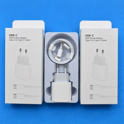EU Standard PD 20W Charger for iPhone, Fast Charging - 10