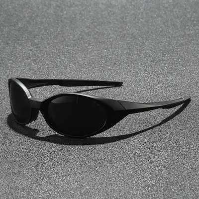 Y2K Polarized Sports Sunglasses for Men and Women, Retro Cycling Style - 6