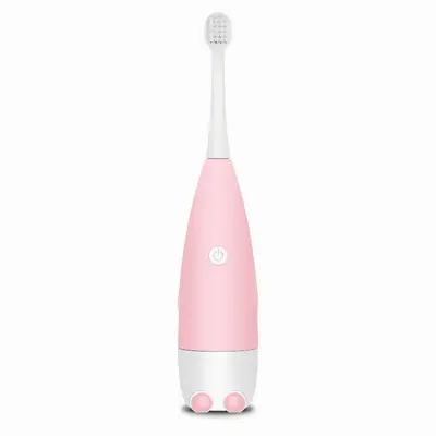 Cartoon Electric Toothbrush for Children, Soft Silicone Bristles - 9