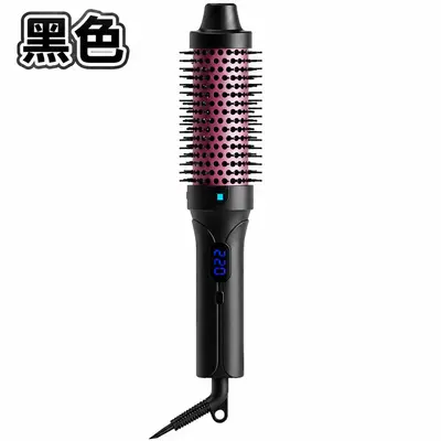 2-in-1 Hair Straightener and Curling Brush, 4 Temperature Settings - 9