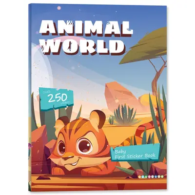 5-Book Sticker Book Set for Early Learning - 7