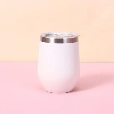 Swig 12oz Egg Shell Vacuum Insulated Cup with Lid, Portable - 9