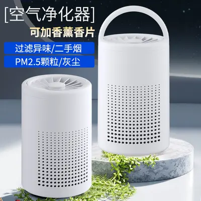 Indoor air purifier for cross-border use, removes secondhand smoke and PM2.5, manufacturer wholesale small USB globe universal