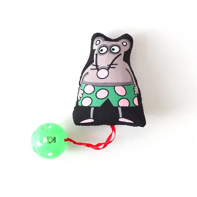 Katzenspielzeug Maus mit Glöckchen, Training - 9