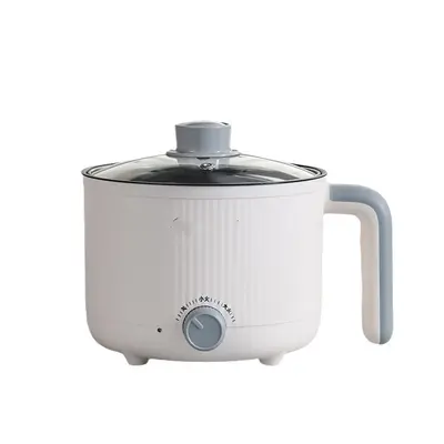 XH Multifunctional Electric Cooking Pot, Compact Dormitory Pot for Noodles and Stir-Fry