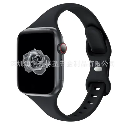 Slim Silicone Watch Band for Apple Watch iWatch Series
