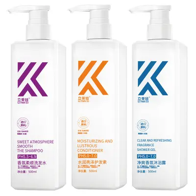 K Series Anti-Dandruff Shampoo and Shower Gel, Custom Fragrance - 6