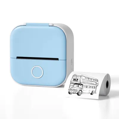 PhomemoT02 mini termal yazıcı küçük taşınabilir etiket yazıcısı cep telefonu Bluetooth ev hata düzeltme yazıcısı - 12