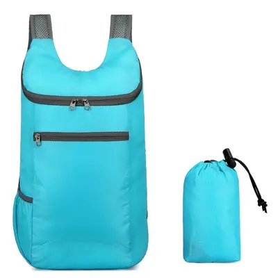 Dual Shoulder Backpack Outdoor Foldable Bag Lightweight Water-Resistant Travel Backpack Fitness Sports Rucksack Large Capacity Gift Dual Shoulder Backpack - 12