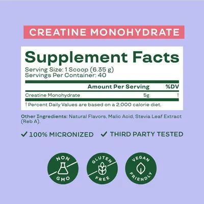 跨境TK亚马逊肌酸粉creatinemonohydrate肌酸单水合物OEM贴牌代工