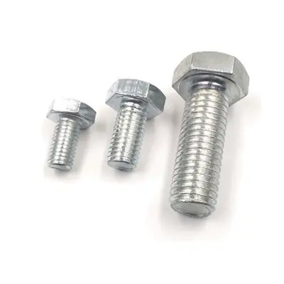 Altıgen Cıvata 4.8 Sınıf GB30 Tam ve Yarım Dişli Galvanizli
