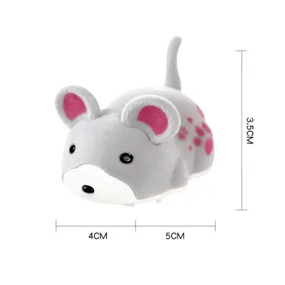 Vibrating Electric Realistic Mouse Cat Toy - 6