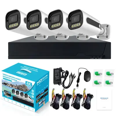 AHD security camera set 5MP night vision, 4/8-channel DVR - 7
