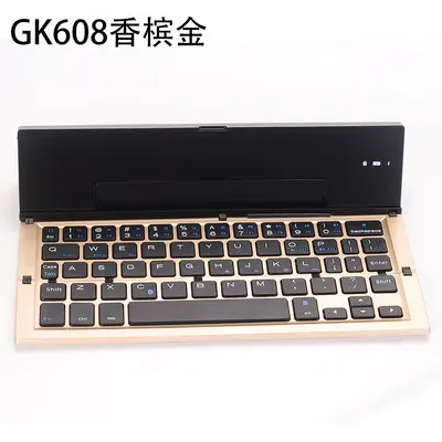Geyes Bluetooth Foldable Keyboard, Triple-System, Dual-Channel, Aluminum Alloy - 7