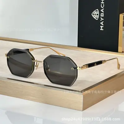 Retro Sunglasses, Square Frame, Unisex, UV Protection - 8