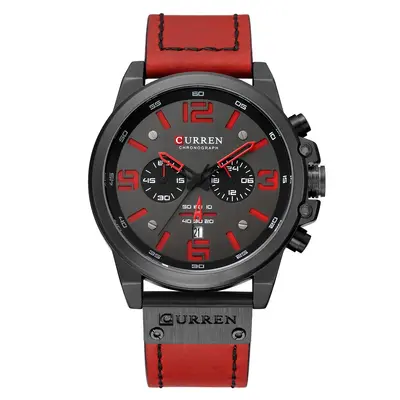 CURREN 8314 erkek saati, kronograf, su geçirmez - 9