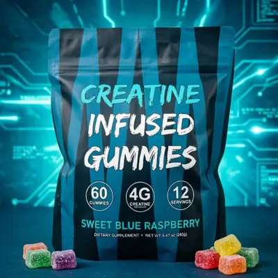 Creatine Gummies Sports Nutrition Supplement with Full Certifications - 3