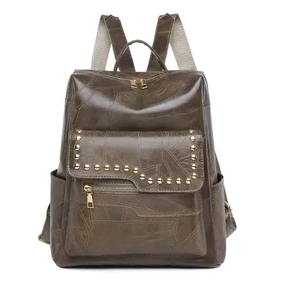 Women's Retro Backpack, Versatile Casual Outdoor Travel Bag - 7