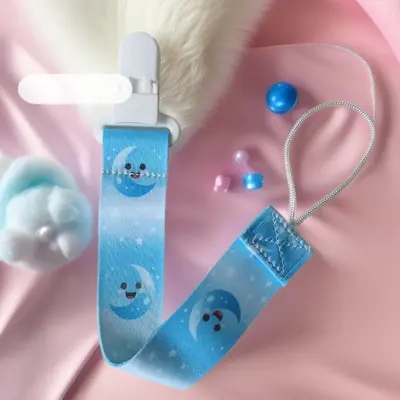 Schnullerkette für Babybeißring, Anti-Verlust