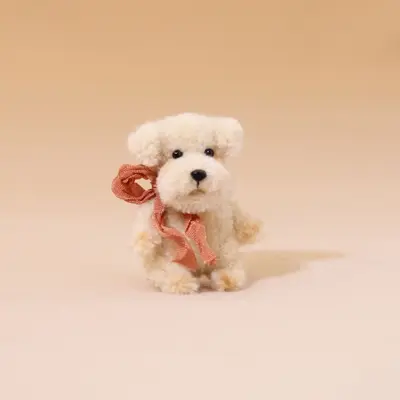 Handmade Twist Stick Pets: Kitten, Puppy, Bear, for BJD Doll Accessories - 7