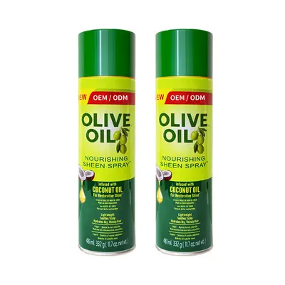 跨境橄榄油护发精油喷雾OLIVE改善烫染干枯毛躁柔顺头发按摩精油