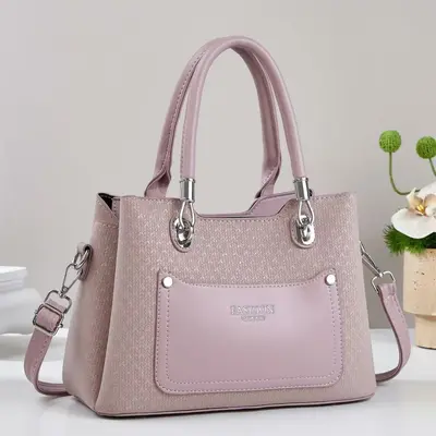 Simple Elegant Women's Shoulder Bag, Large Capacity, for Commuting - 2