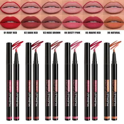 Wasserfester matter flüssiger Lippenstift, langanhaltend, nicht abfärbend