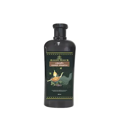 VINCEREANCIENT Schwarzer Ingwer Shampoo, 400 ml, volumisierend - 6