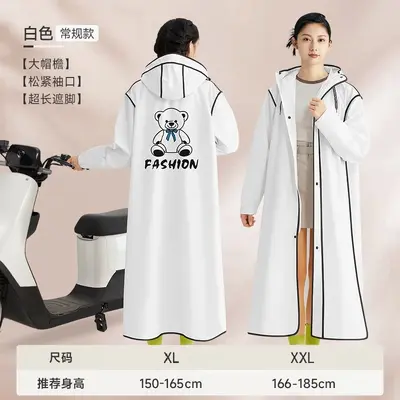 Full body raincoat for motorcycle and bicycle - 13