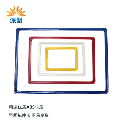 A4 Wear-Resistant ABS Poster Frame with POP Label Card Holder