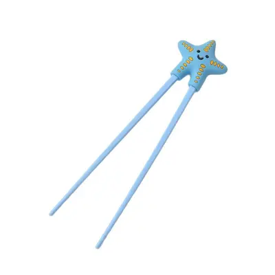 Silicone Training Chopsticks for Kids, Thumb Support, Rebound Design