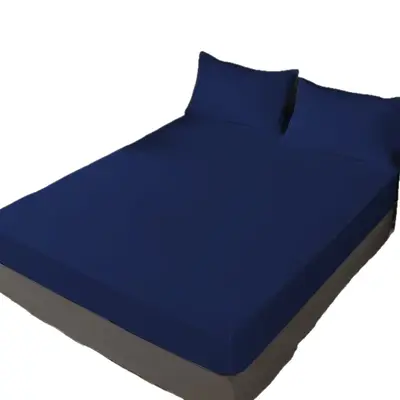 Full Wrap Dust-Proof Mattress Cover Set, 3 Pieces, Solid Color - 6