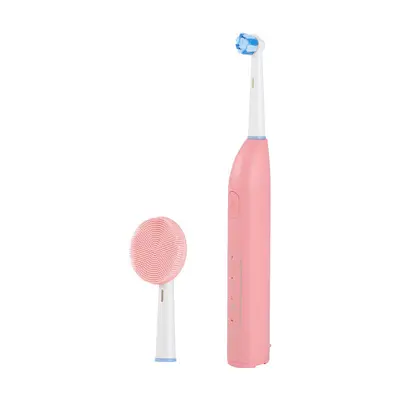 Elektrische Zahnbürste mit Gesichtsreinigungsbürste, 2 in 1 - 8