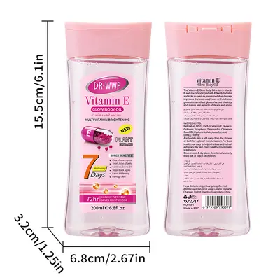 Kurkuma-Körperöl 200 ml, aufhellendes und feuchtigkeitsspendendes Massageöl - 10