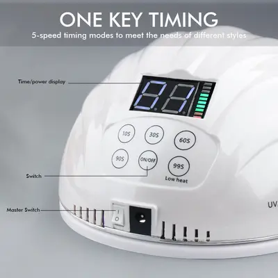 SUNx2 şarj edilebilir tırnak UV lambası - 3