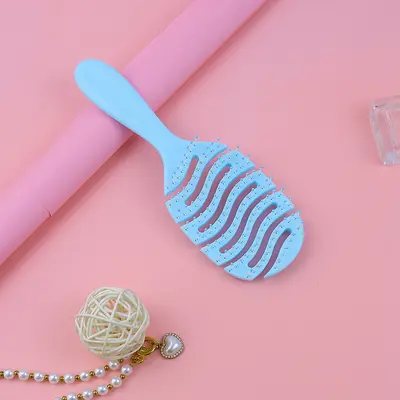 Plastic Hollow Comb, Anti-Tangle Massage and Volumizing - 6