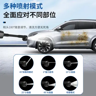 Akku-Autowaschgerät mit Lithium-Akku, tragbar - 5