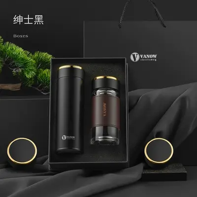 Vanow Thermosbecher mit Geschenkbox, Herren und Damen - 12