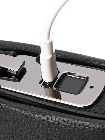 Men's Clutch Bag, Fingerprint Lock, Large Capacity, Business Style - 5