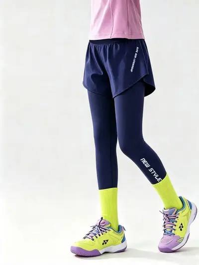 Kids' Sports Leggings Quick-Dry All-Season Butt-Covering Running Pants