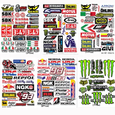 Motorrad- und Elektroauto-Dekorationsaufkleber, kratzfest