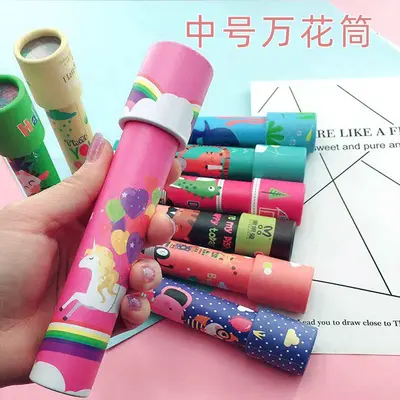 Large High-Resolution Rotating Children's Kaleidoscope, Classic Handmade Educational Toy - 7