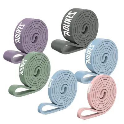 AOLIKES Resistance Band for Squats and Core Training - 6