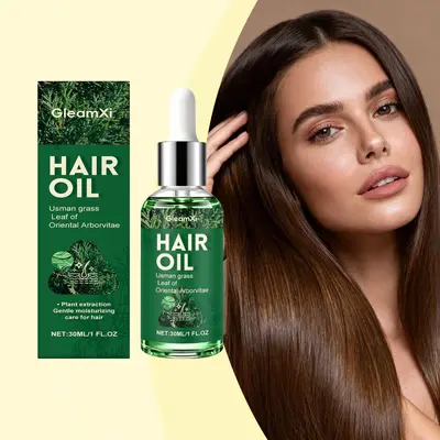 GleamXi Moisturizing Hair Care Oil, Light, Non-Greasy Formula - 1