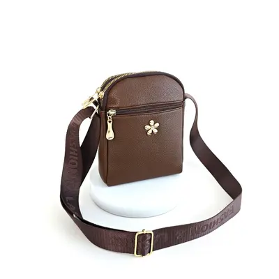 New women's bag 2025 Deya single shoulder crossbody mini backpack phone bag niche textured coin purse - 8