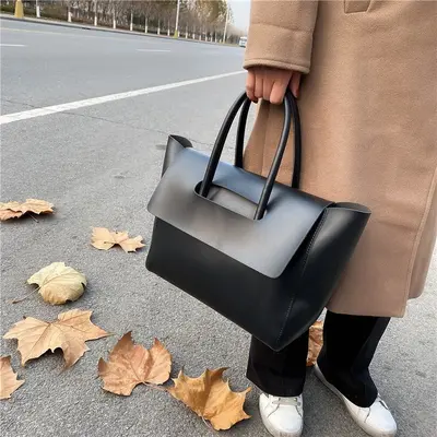 Women's Large Capacity Korean Style Underarm Tote Bag 2024 - 3