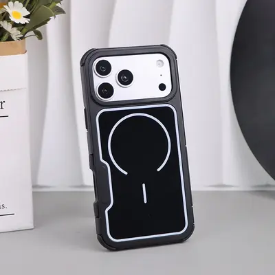 Magnetic Shockproof Phone Case with Replaceable Back Panel for iPhone 17 Pro - 10