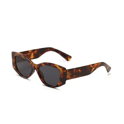 Retro Tortoiseshell Cat-Eye Sunglasses, Unisex - 8