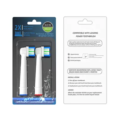 Ersatzbürstenkopf für Oral-B und Braun Zahnbürsten - 7