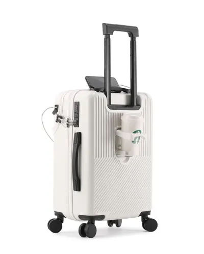 Front-Opening 26-Inch Business Suitcase with Universal Wheels - 7